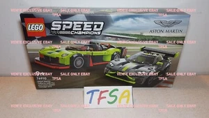 LEGO Speed Champions 76910 Aston Martin Valkyrie AMR Pro and Vantage GT3 Neuf