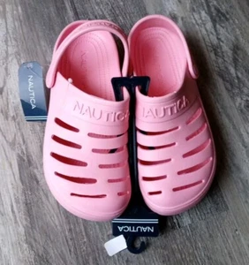 NEW W TAGS Nautica Clog Sandals River Edge PINK WOMENS 10 MENS 8 - Picture 1 of 3