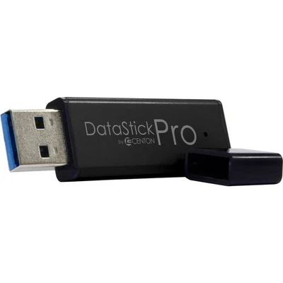 Centon Electronics MP Essential USB 3.0 Datastick Pro (Black) 256GB S1U3P6256G - Image 1 of 2