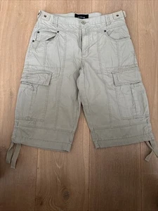Firetrap Cargo Khaki Shorts men size S - Picture 1 of 4