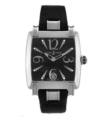 Женские автоматические часы Ulysse Nardin Caprice 133-91 бриллианты дата сталь 34 мм - Изображение 1 из 4