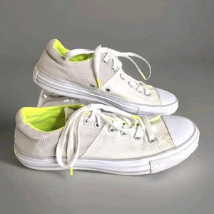 Scarpe basse con lacci Converse All Star donna 8,5 Madison Evidenziatore Neon - Foto 1 di 11