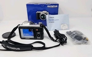 Olympus SP-600UZ Digital Camera 12MP 15x Optical Zoom - Tested + OEM Box Cables - Picture 1 of 11