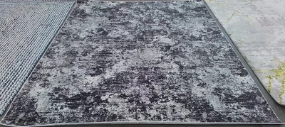 CHARCOAL IVORY 8'-0" x 10'-0" Back Stain Rug, Reduced Price 1172790908 ALA705H-8 - Image 1 of 4