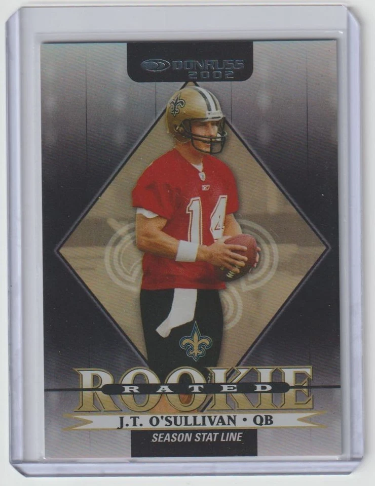 2002 Donruss Season State Line JT O'Sullivan Saints #25/66 - Image 1 of 1