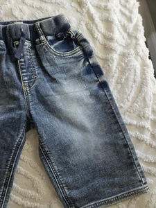 Boys Size 12 Peek Pull On Soft Denim Shorts - Picture 1 of 5