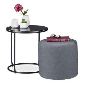 Mesa auxiliar mesita de café 3 kg mesa de café mesa de salón mesa moderna - Imagen 1 de 11