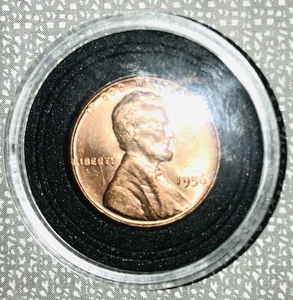 1956 NMM ( Philadelphia) Wheat Penny Rare Errors On MS Copper Planchette . - Picture 1 of 6