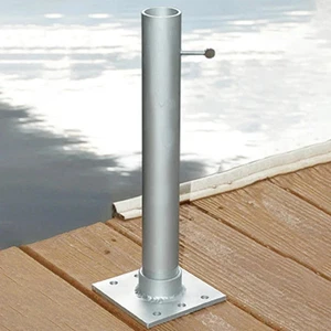 Deck/Dock Fahnenmasthalterung - robuste Halterung für Outdoor Flag Display ~ NEU IM KARTON - Bild 1 von 4