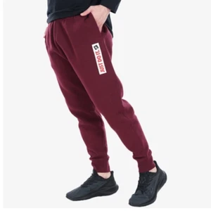 Nike ~ Herren Burgunder Jogginghose ~ Stil BV5099-681 ~ Standardpassform | Größe Large - Bild 1 von 11