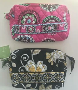VERA BRADLEY SMALL COSMETIC BAG- VINTAGE Fabric Designs-NEW- NWT- VHTF-Assorted - Bild 1 von 3