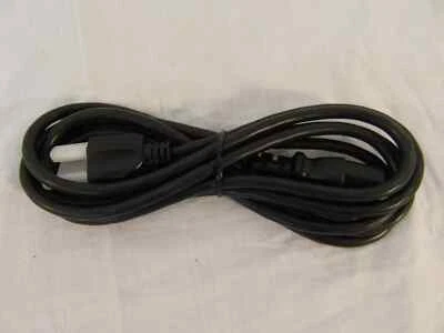 Well Shin WS-001F 10A 125V Black Three Prong Computer / Appliance 7' Power Cord - Image 1 of 4