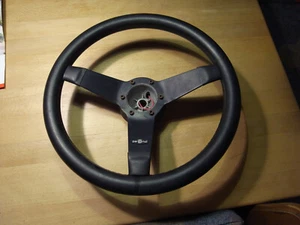 Leder - Lenkrad "Personal", Made in Italy 1980, für Fiat 500. - Bild 1 von 9