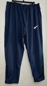 NIKE DRI-FIT CHALLENGER MENS WOVEN RUNNING PANTS LIGHTWEIGHT Sz 3XL NAVY NWT - Picture 1 of 13