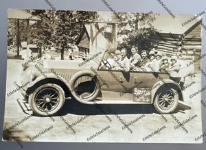1928 vintage RPPC Pikes Peak Colorado Pierce Arrow car truck real photo postcard - Picture 1 of 23