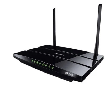 TP-LINK Archer C5 AC1200 Dualband WLAN-Router - Schwarz - Bild 1 von 2