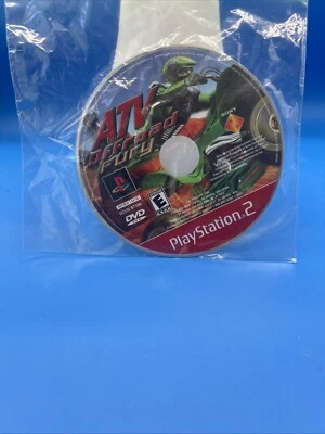 ATV Offroad Fury (Sony PlayStation 2, 2001) PS2 RED Label Complete W/ Manual - Image 1 of 2