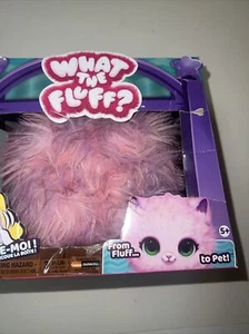 What The Fluff Pet And Purr Talking Pink Cat New Cute 158 - Picture 1 of 4