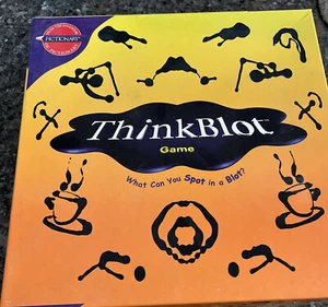 Mattel Games ThinkBlot Board Game From The Inventor Of Pictionary Used Complete - Picture 1 of 4