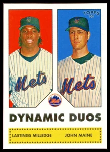 2006 TOPPS '52 DYNAMIC DUOS #DD7 LASTINGS MILLEDGE JOHN MAINE NEW YORK METS - Picture 1 of 2