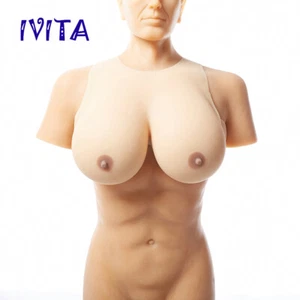 3,2 kg große Silikon Brustformen Crossdresser falsche Brüste Drag Queen Büste - Bild 1 von 9