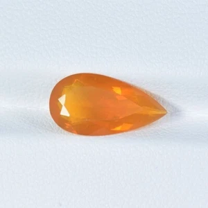 1.98 ct BEST GRADE ORANGE / MEXICO NATURAL FIRE OPAL - Pear Gems Video !! - Picture 1 of 2