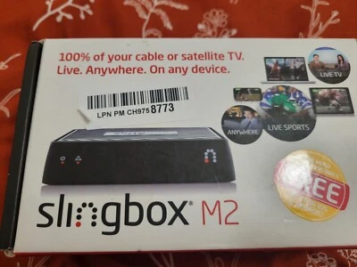 Slingbox M2 Media Streamer - Black  Open Box SB375-100 See Description  - Image 1 of 4