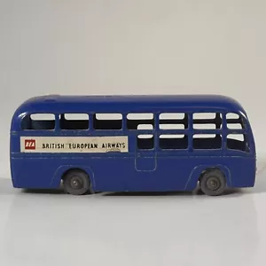 Vintage Lesney Matchbox Diecast #58 British European Airways Coach/Bus MB-24 - Picture 1 of 5