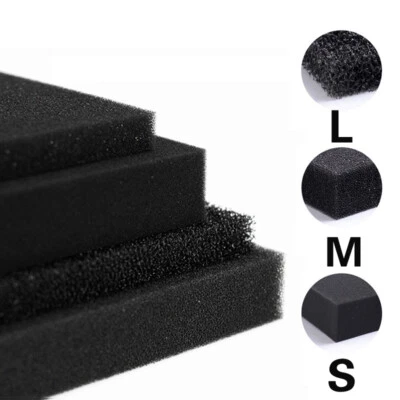 Práctica esponja de algodón bioquímica filtro de acuario pecera estanque esponja de espuma Foto 1 de 4