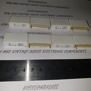 NOS ELECTEL GERMANY MKT76 4.7uF 100V 5% HI END TUBE AMP CAPS FOR AUDIO! 10pcs! - Picture 1 of 2