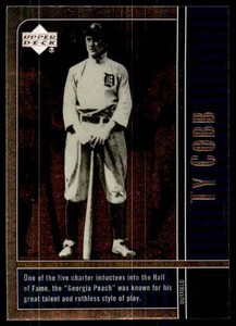 2000 Upper Deck Legends Ty Cobb #80
