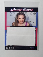CUSTOM NOVELTY JULIA ANN GLORY DAYS ADULT FILM LEGEND TRADING CARD 3
