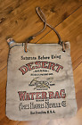 Antique Auto Desert Brand Water Bag Canvas Ames Harris San Francisco Cork Plug