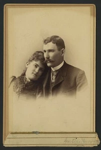 1892 FARMER VAUGHN Cincinnati Reds Star Vintage Baseball Player Cabinet Photo - Picture 1 of 2