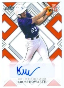 KROSS HOWARTH "ORANGE AUTOGRAMMKARTE /30" BLATT PERFECT GAME NATIONAL 2023 - Bild 1 von 1