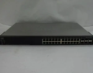 Cisco SG500X-24-K9 24-Port Gigabit StackableManaged Switch - Picture 1 of 3