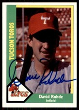 1990 CMC Tucson Toros David Rohde Signed IP AUTO Tucson Toros #621