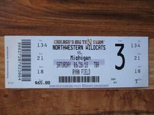 Michigan Wolverines vs Northwestern Wildcats Ticket September 29,2018