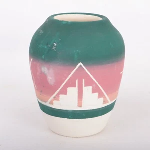 Vaso passo montagna ceramica Little Thunder Sioux - Foto 1 di 8