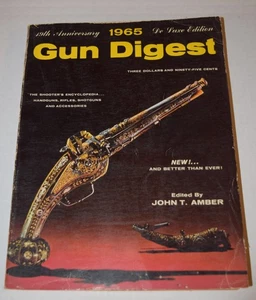 Vintage Gun Digest 1965 Deluxe Edition 19 Th Anniversary  John T. Amber. - Picture 1 of 6