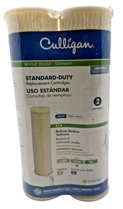 Culligan S1A Replacement Cartridge Standard Duty Sediment Filters 2 Pack New - Picture 1 of 6