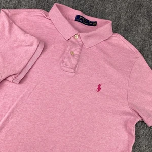 Polo Ralph Lauren Poloshirt Medium Herren Rosa Golf Baumwolle Kurzarm Preppy - Bild 1 von 13