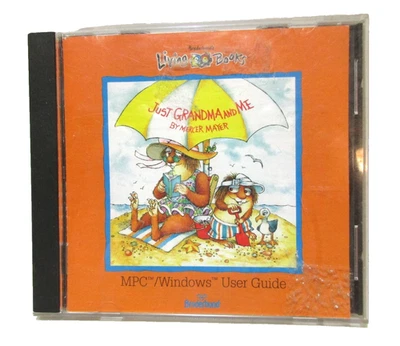Mercer Mayer's "Just Grandma and Me", Living Books, CD ROM, Windows 3.1, 1992 Foto 1 de 4