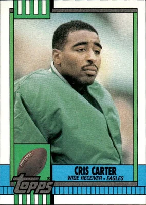 1985 Topps Cris Carter #92 - Imagem 1 de 2