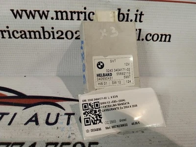 CENTRALINA POMPA CARBURANTE PER BMW X3 1° Serie 3243 3404171-02 M57N2306D2 dies - Immagine 1 di 4