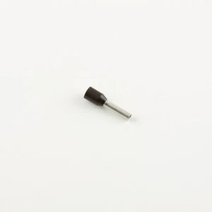 16 Ga. Black Insulated Ferrules, 0.31" Pin Lg. - (pack of 100) - Picture 1 of 2