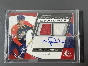 Gioco SP 2008-09 Edizione Usato Swatch Significativi Autografo Nathan Horton - Foto 1 di 2