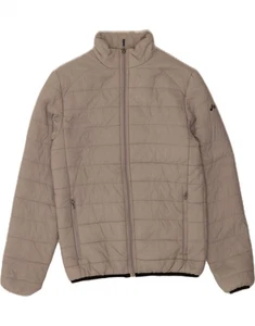 ASICS Mens Padded Jacket UK 38 Medium Grey Nylon AB14 - Picture 1 of 3