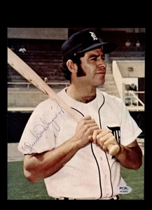 Aurelio Rodriguez PSA DNA Signed Vintage 8x10 Photo Autograph Tigers - Picture 1 of 2