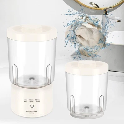 Socks Washing Machine Mini Portable Washing Machine for Baby Clothes Camping - Image 1 of 4